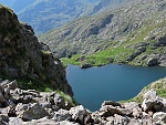 Salendo zoommata sul lago.....